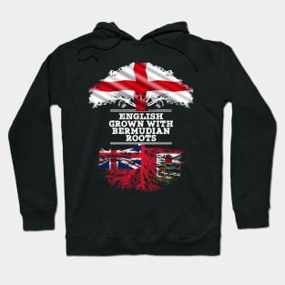 English Grown With Bermudian Roots - Gift for Bermudian With Roots From Bermuda Hoodie